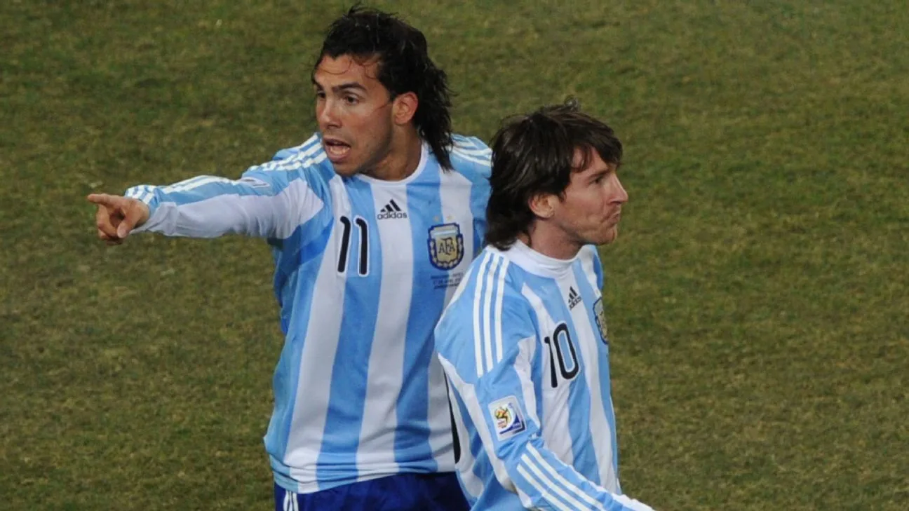 Cristiano Ronaldo, Lionel Messi ciblé par Carlos Tevez pour le jeu d’adieu