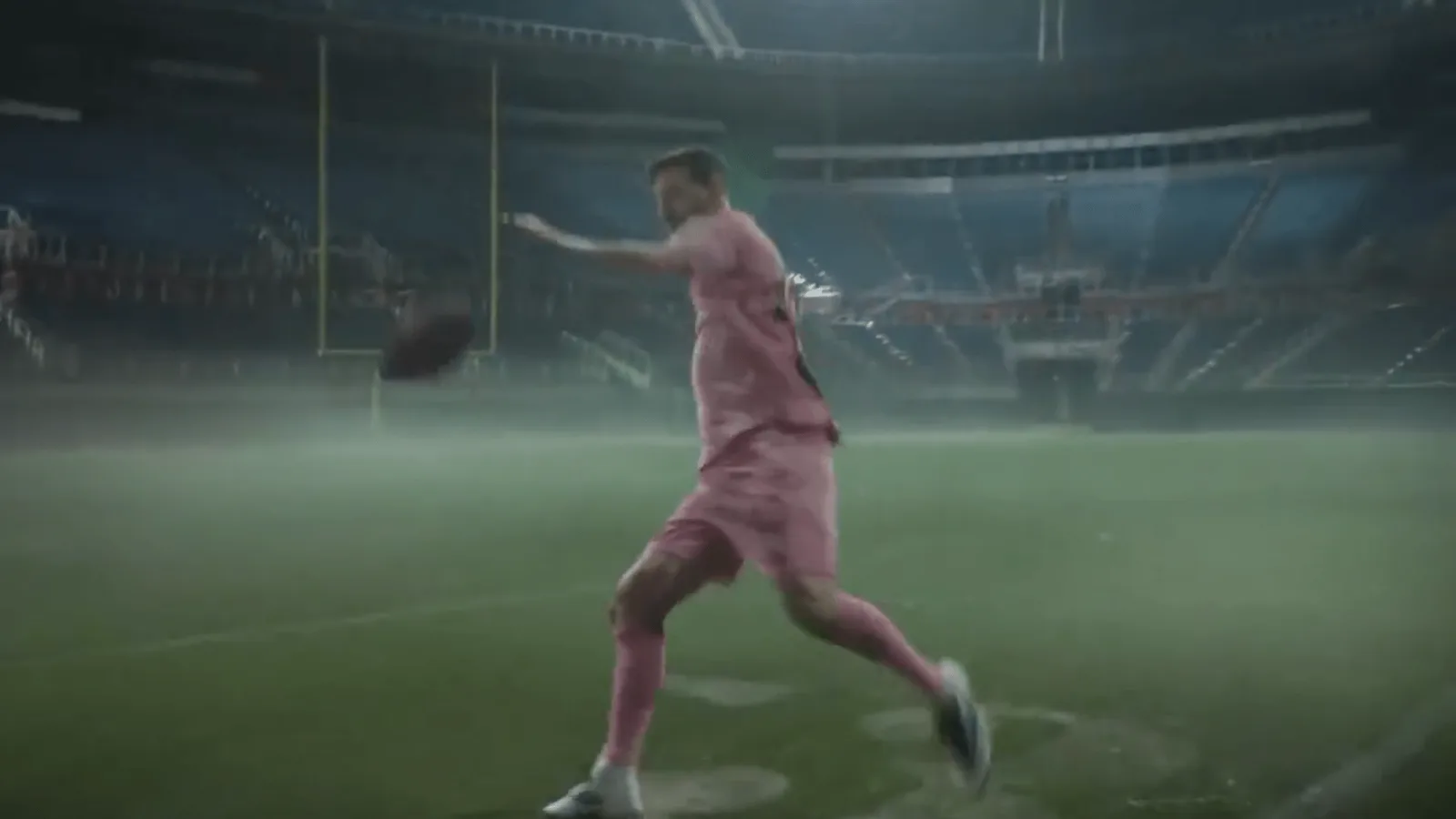 Lionel Messi montre une compétence fascinante dans la publicité surprise MLS quelques instants après le Super Bowl