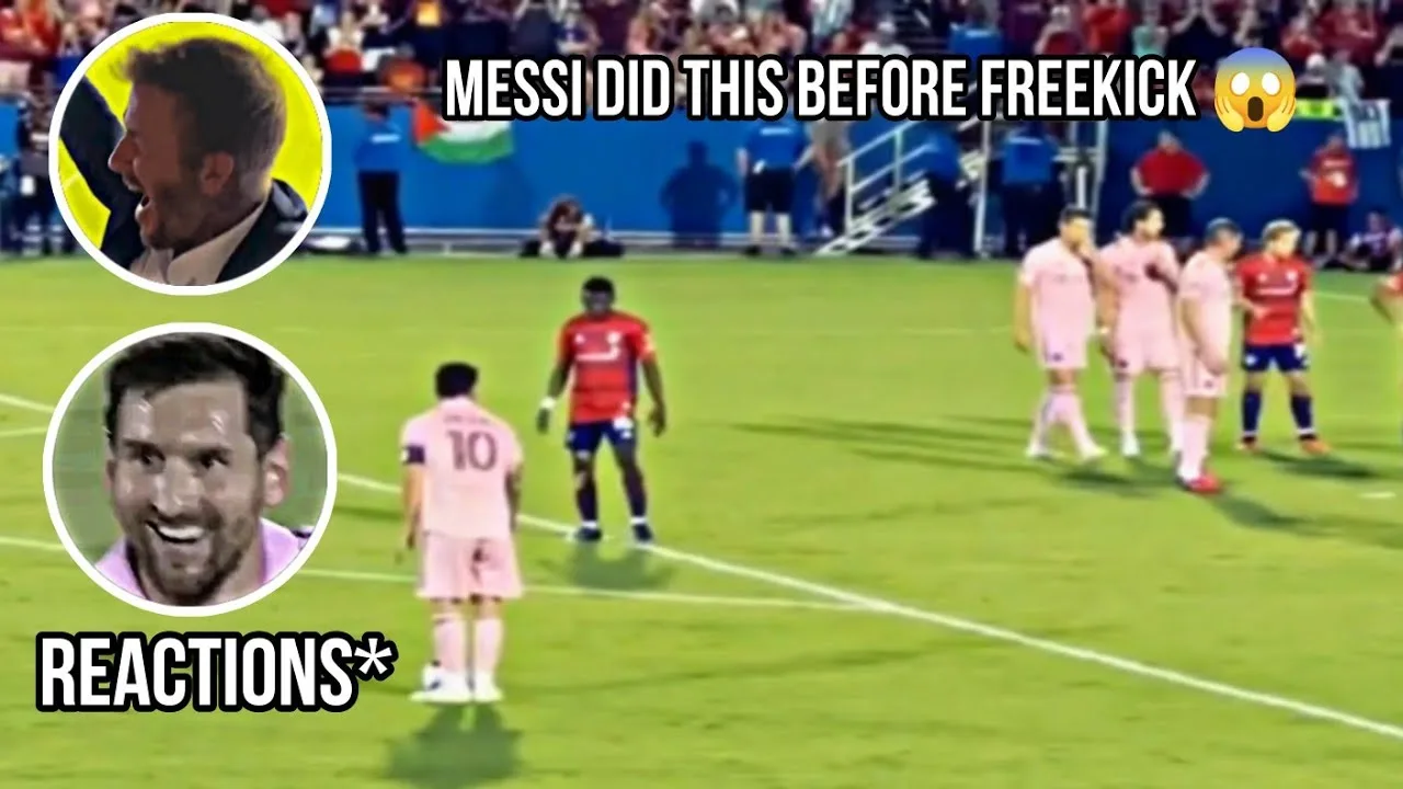 Lionel Messi did this before comeback Freekick Goal Vs FC