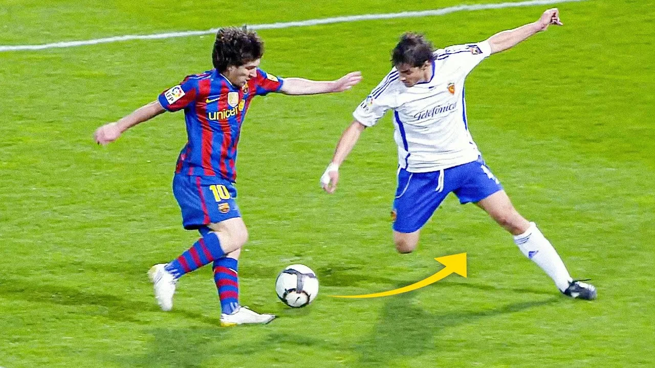 Les plus grandes compétences de dribble jamais par Lionel Messi
