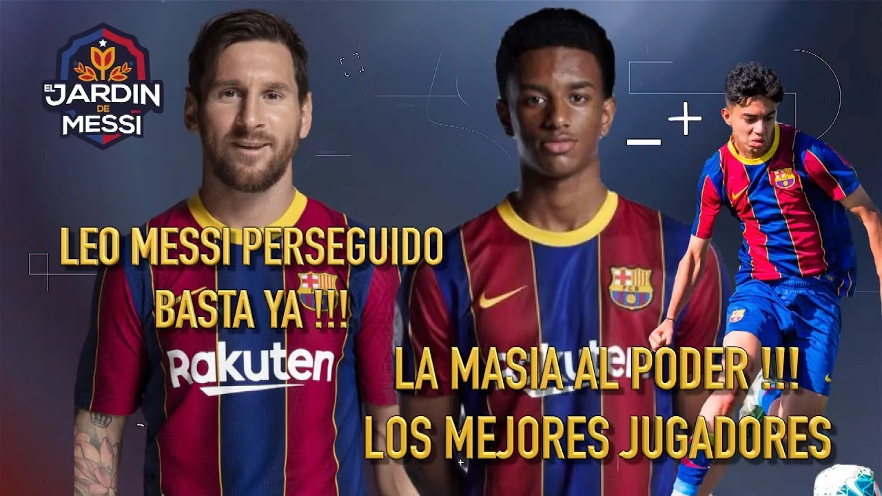 LEO MESSI PERSEGUIDO !! YA BASTA !! : LA MASIA AL PODER :