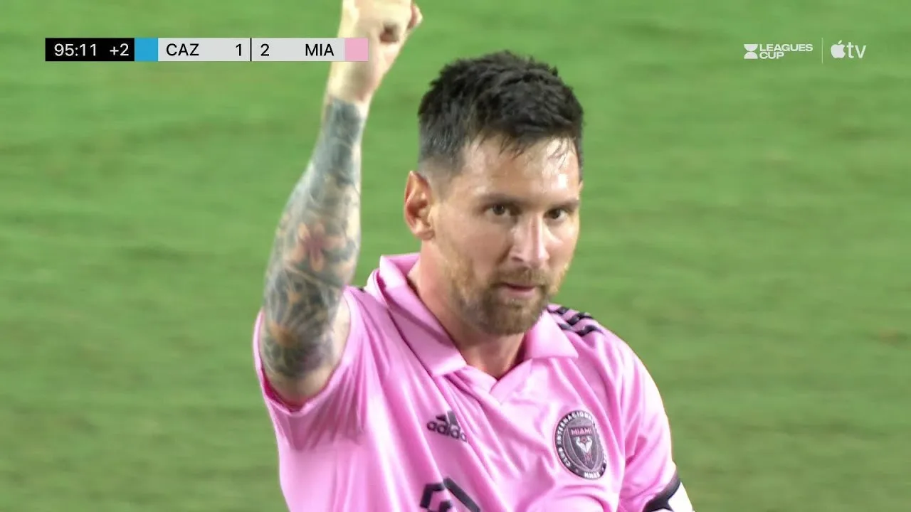 Lionel Messi GOLAZO wins it in STOPPAGE TIME on Inter Miami