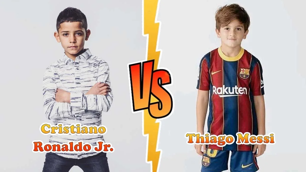 Cristiano Ronaldo Jr. (CR7's Son) VS Thiago Messi