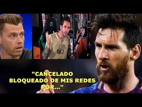 LEO MESSI FURIOSO BLOQUEA DE SUS REDES A PERIODISTA ESPAÑOL