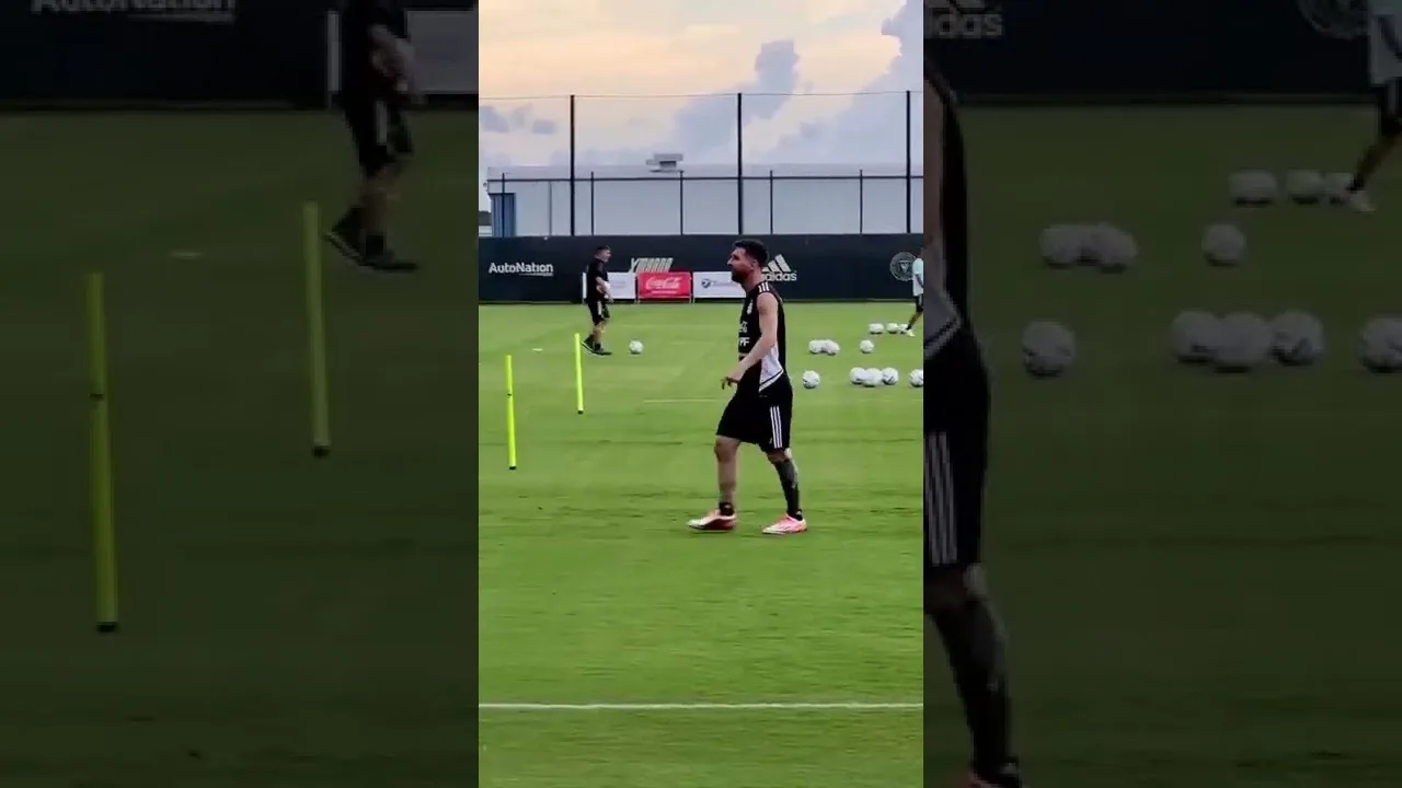 Just Lionel Messi checking in📍⚽️🔥