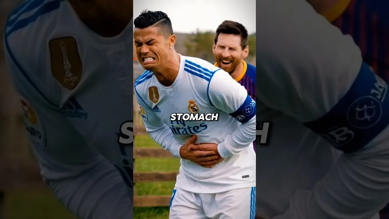 Messi Tried to Kill Ronaldo? 😱💔 || Must Watch || #shorts #ronaldo
