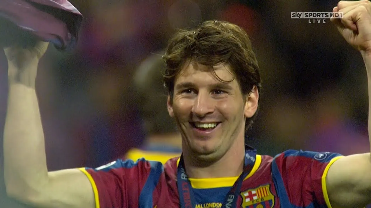 Lionel Messi vs Manchester United (UCL Final) 2010-11