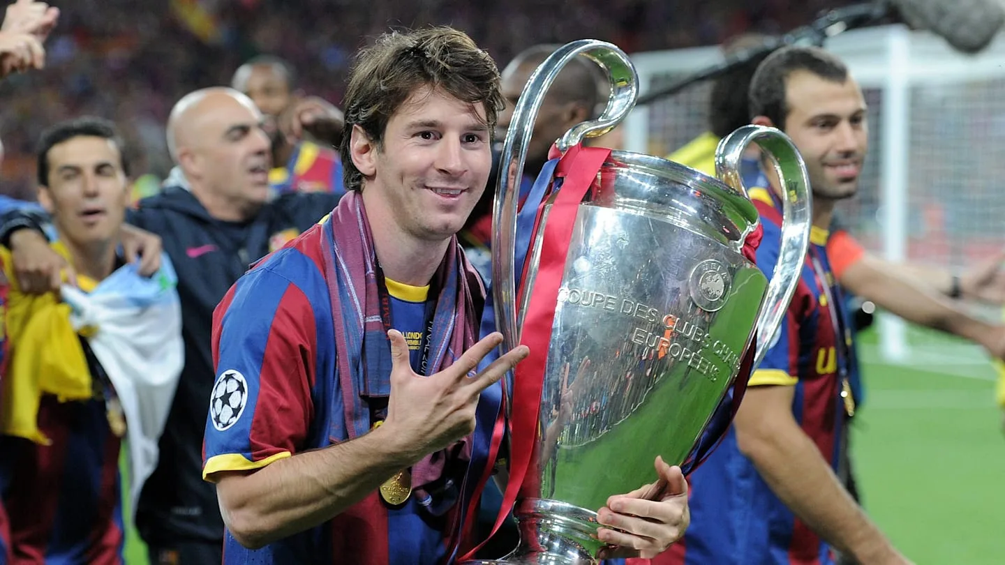 Combien de titres de Ligue des champions que Lionel Messi a-t-il gagné?