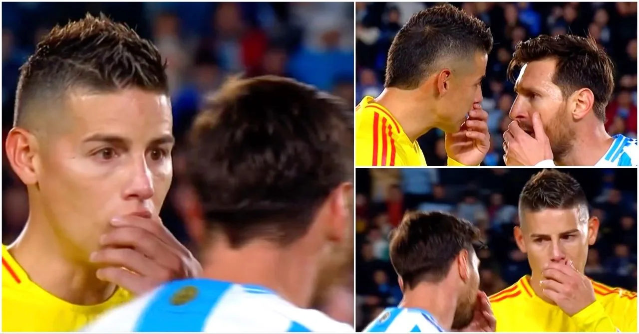 Ce que Lionel Messi a dit à James Rodriguez lors du choc houleux d’Argentine contre Colombie