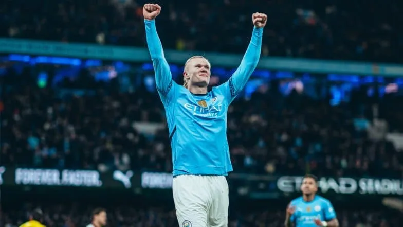 Erling Haaland bat le record de Lionel Messi marquant 250 buts en carrière de club en 311 matchs, réalise un mil d’embarque pendant Arsenal vs Manchester City Premier League 2024-25