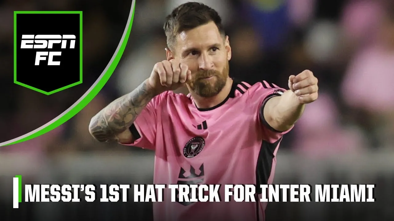 Lionel Messi réussit un tour du chapeau lors du dernier match de l’Inter Miami de la saison régulière de la MLS | ESPN FC
