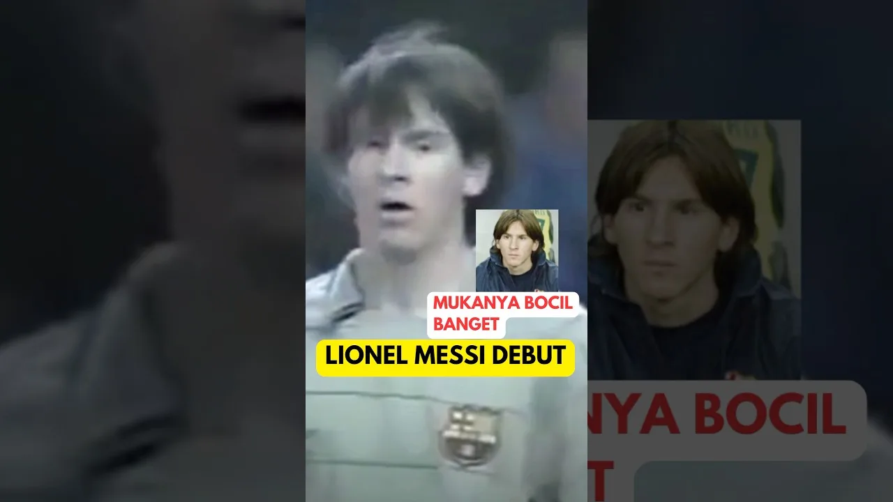 MUKA LIONEL MESSI MASIH BOCIL BANGET ‼️🤣 #lionelmessi #leomessi #short #football