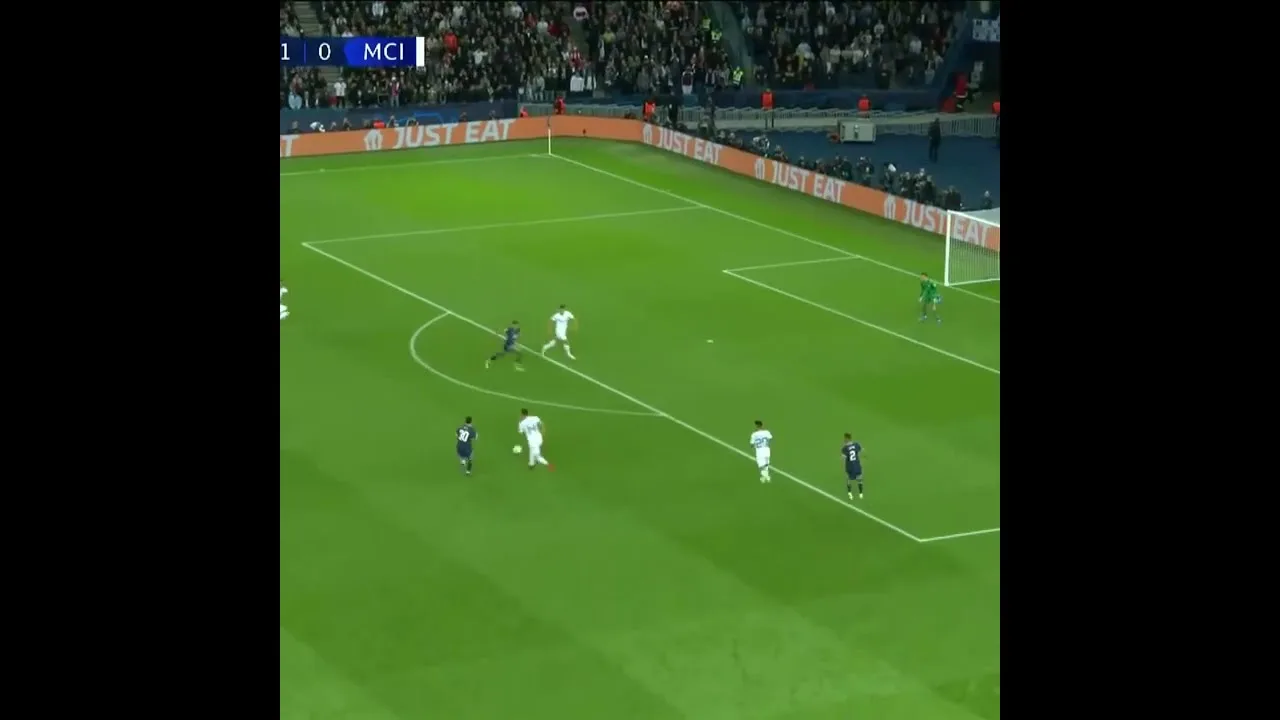 Lionel Messi Goal | HD | Mbappe's Back Heel Assist | PSG