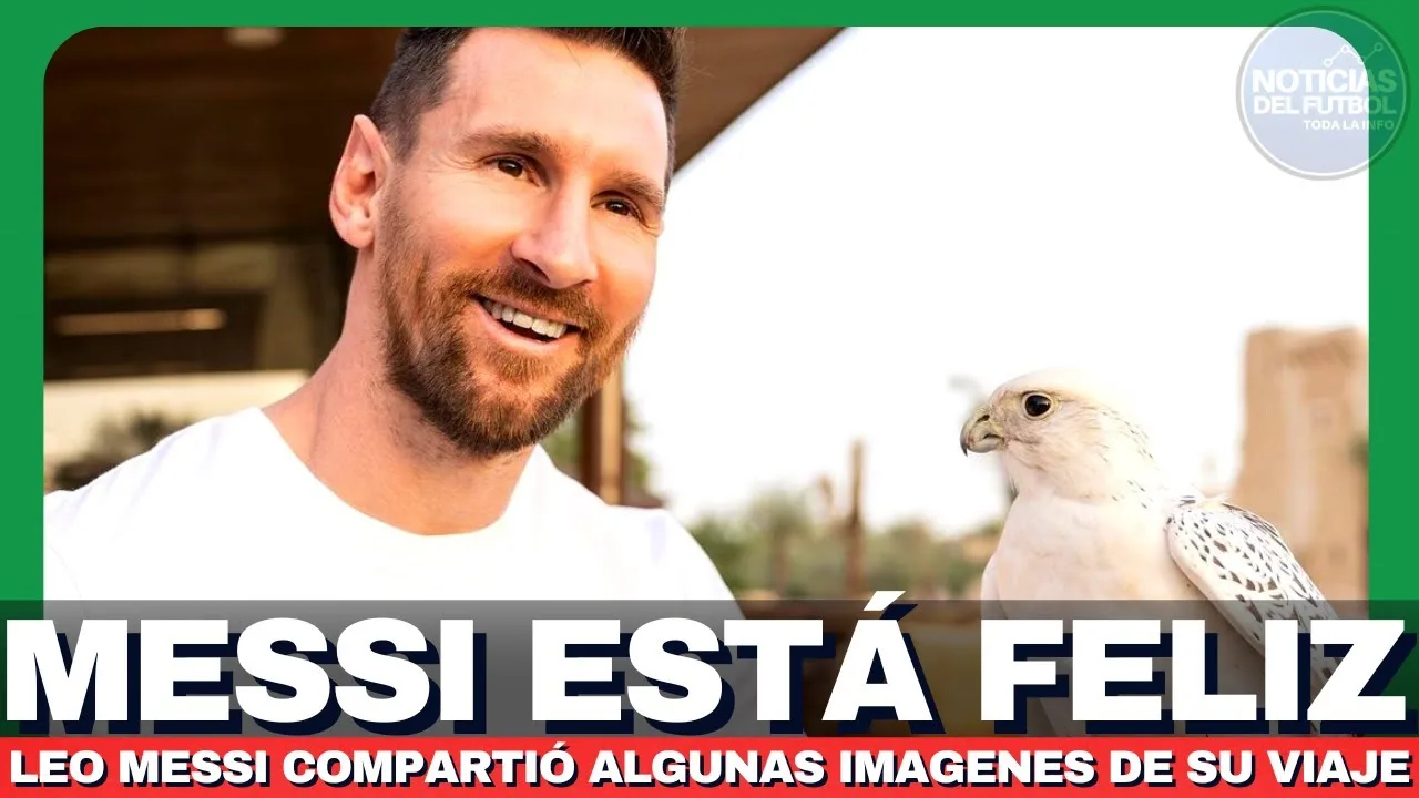 Por PRIMERA VEZ Leo Messi compartió las fotos de SU VIAJE a