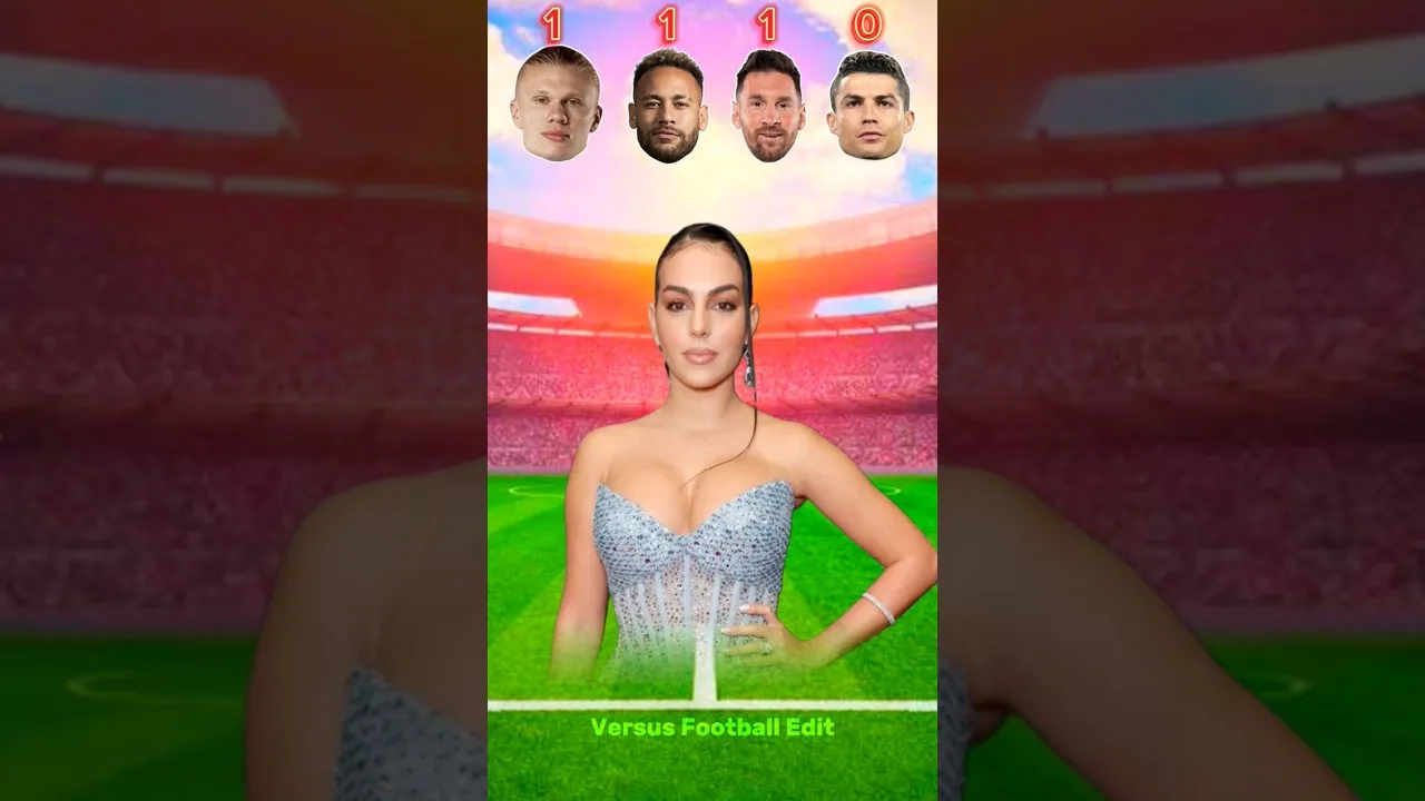 Earling Haaland, Neymar Jr, Leo Messi, Cristiano Ronaldo 🤯🔥 #youtube #youtubeshorts #football
