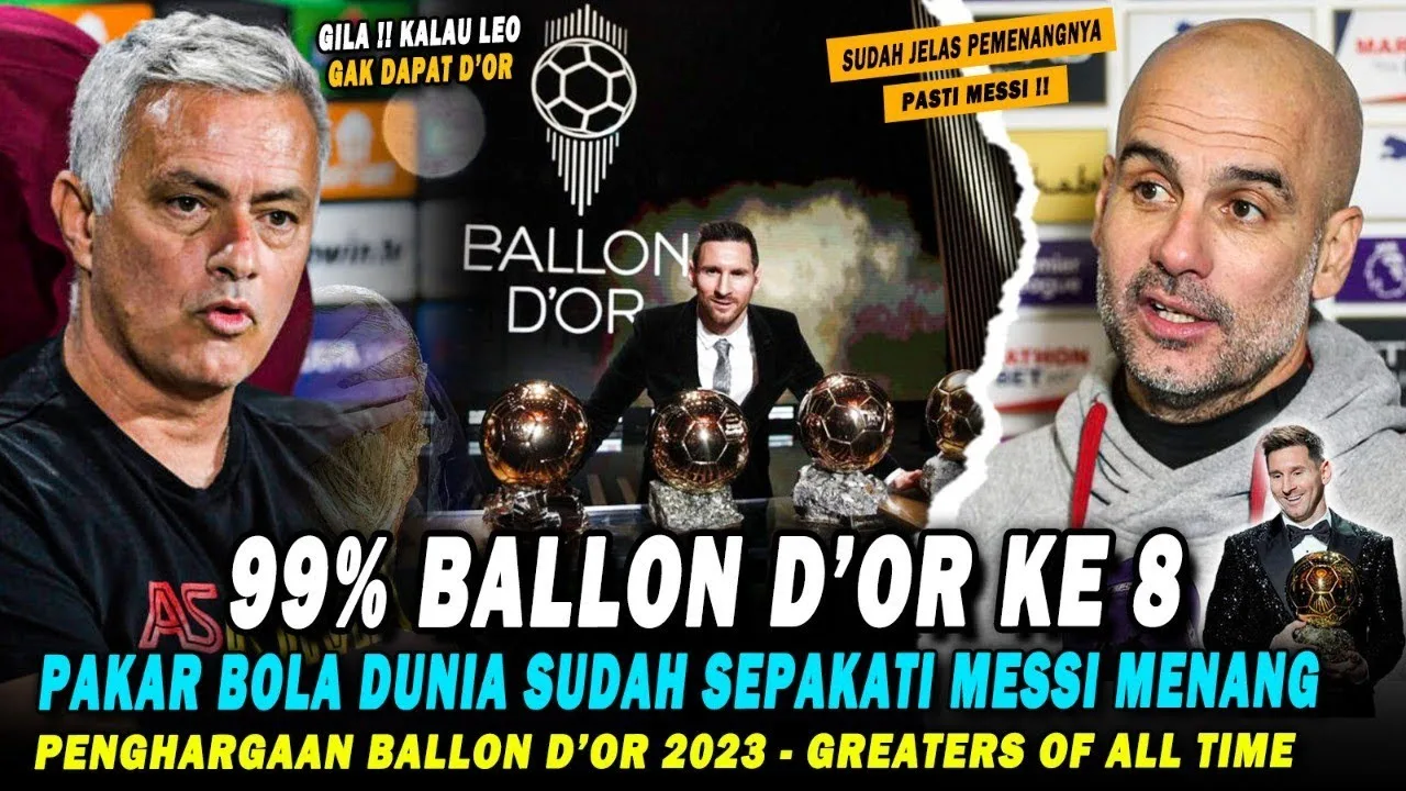 Selamat Leo Messi  Welcome Ballon D'or 8 Messi 2023 –