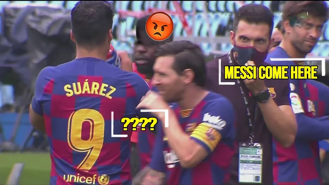 Look What happened Lionel Messi IGNORE Sarabia !