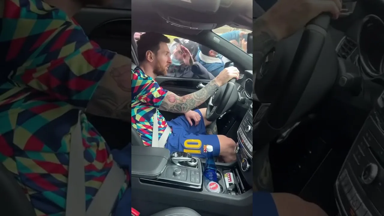 Leo Messi in Public