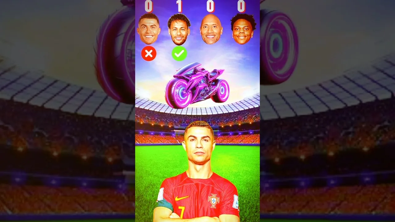 Ronaldo vs Leo Messi vs Mbape vs Suarez – Broski demande #Shorts #Trend