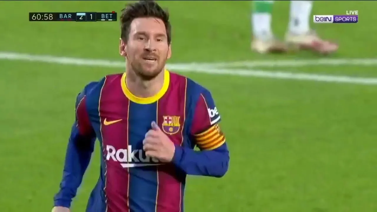 Lionel Messi vs Real Betis (07/11/2020) English Commentary