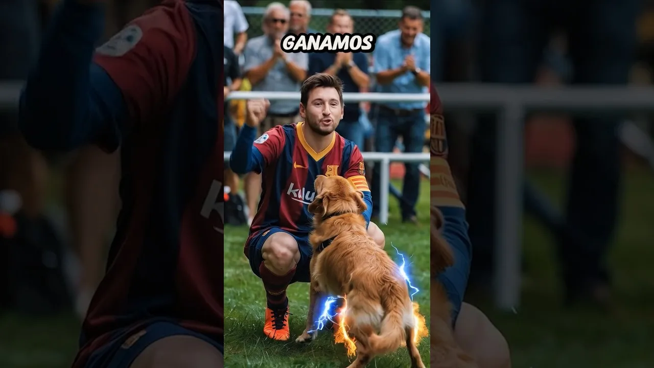 ¡CRISTIANO LASTIMA AL PERRO DE MESSI, PERO TODO CAMBIA! 🐶🔥