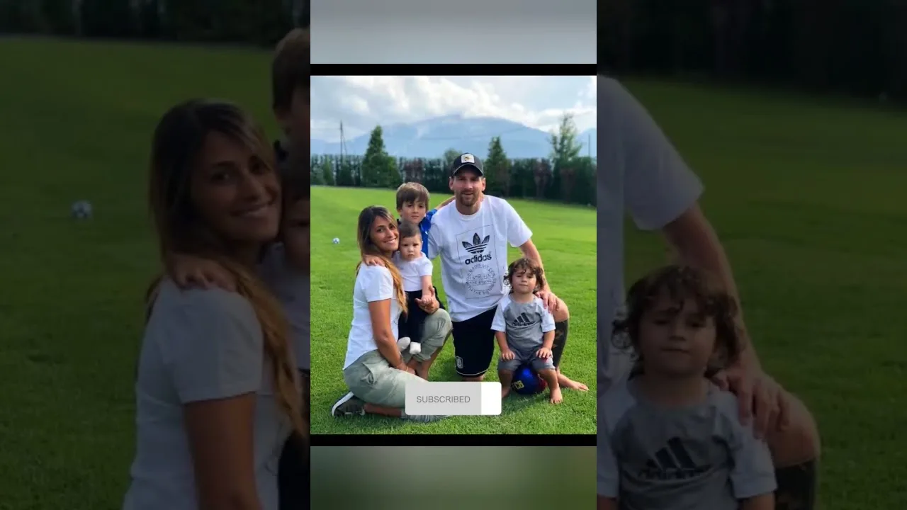 LM10 LIONEL MESSI With His Family..  #football #messi #goat