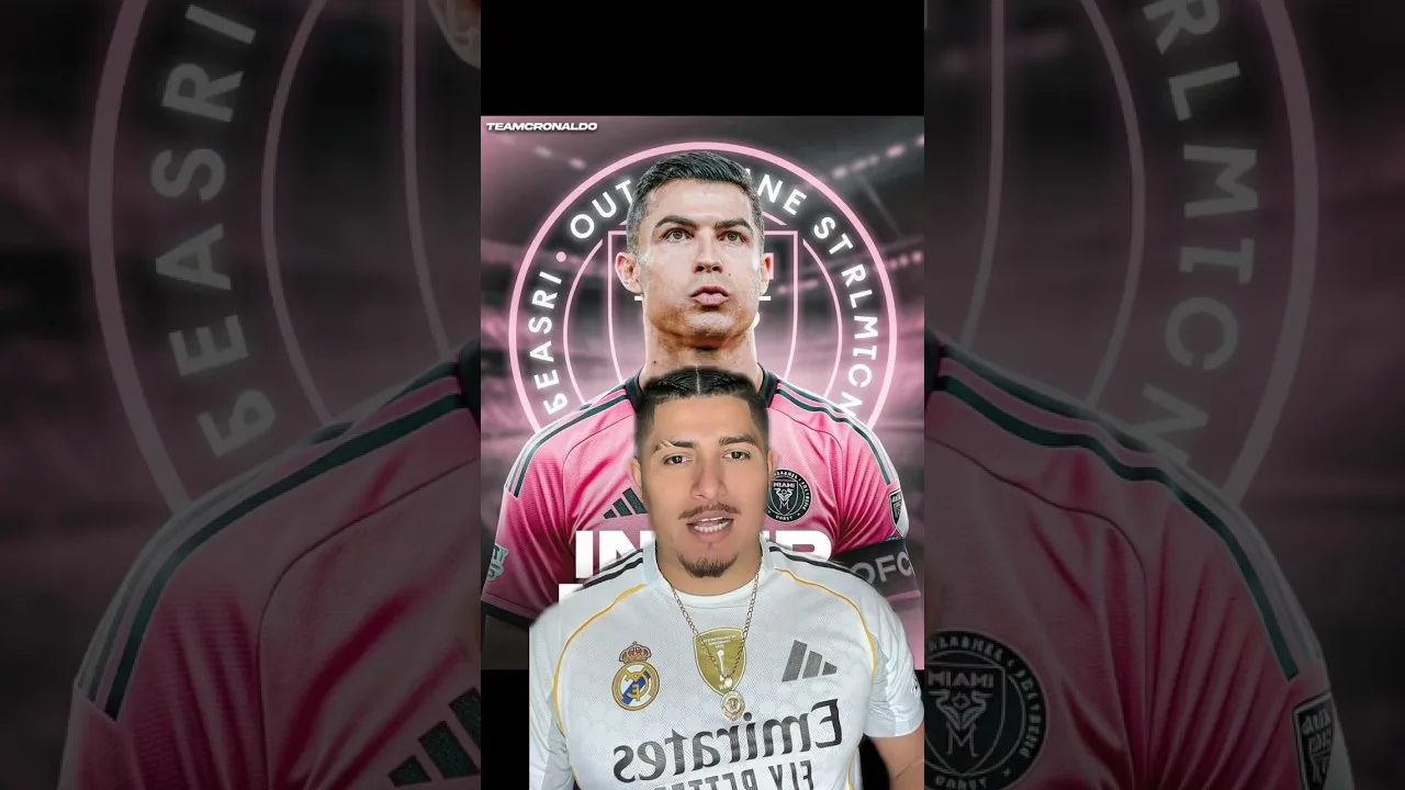Ronaldo al Inter Miami de Leo Messi #cristianoronaldo #messi