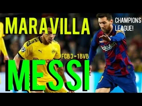 LEO MESSI MÁGICO –  BARÇA 3 vs 1 BORUSSIA DORTMUND