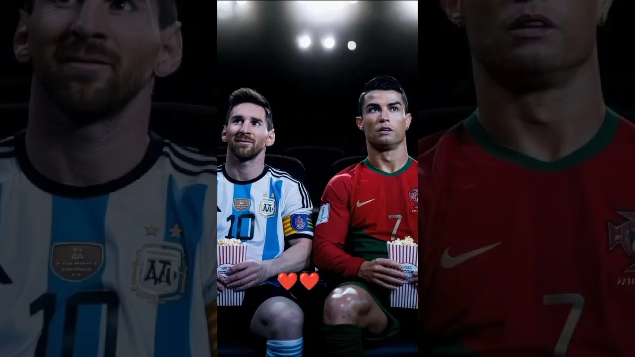 Cristino Ronaldo and Lionel Messi’s funny videos #football #cristiono #edit #massi