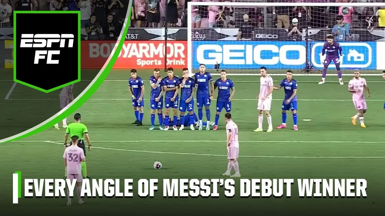 Every angle from Lionel Messi’s game-winning goal in Inter