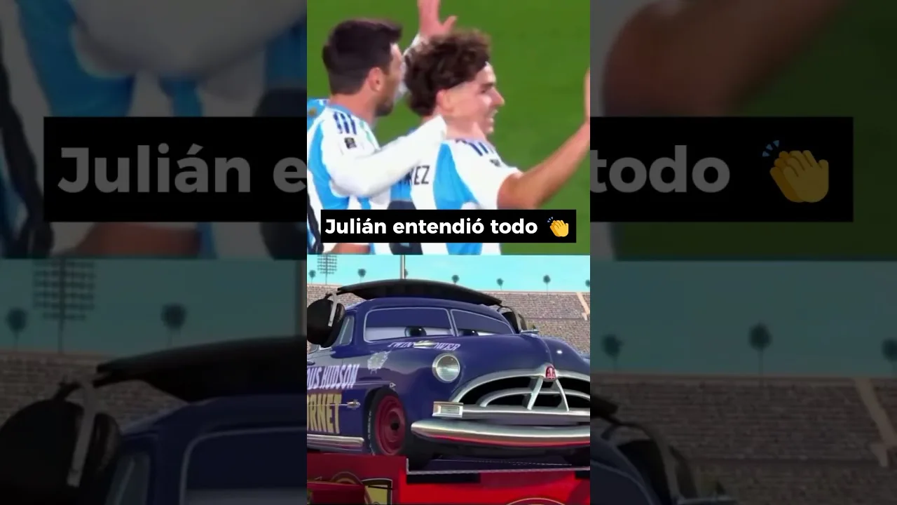 El día que JULIÁN ÁLVAREZ le sirvió el gol a LEO MESSI 🥺♥️ #futbol #messi #argentina #julianalvarez