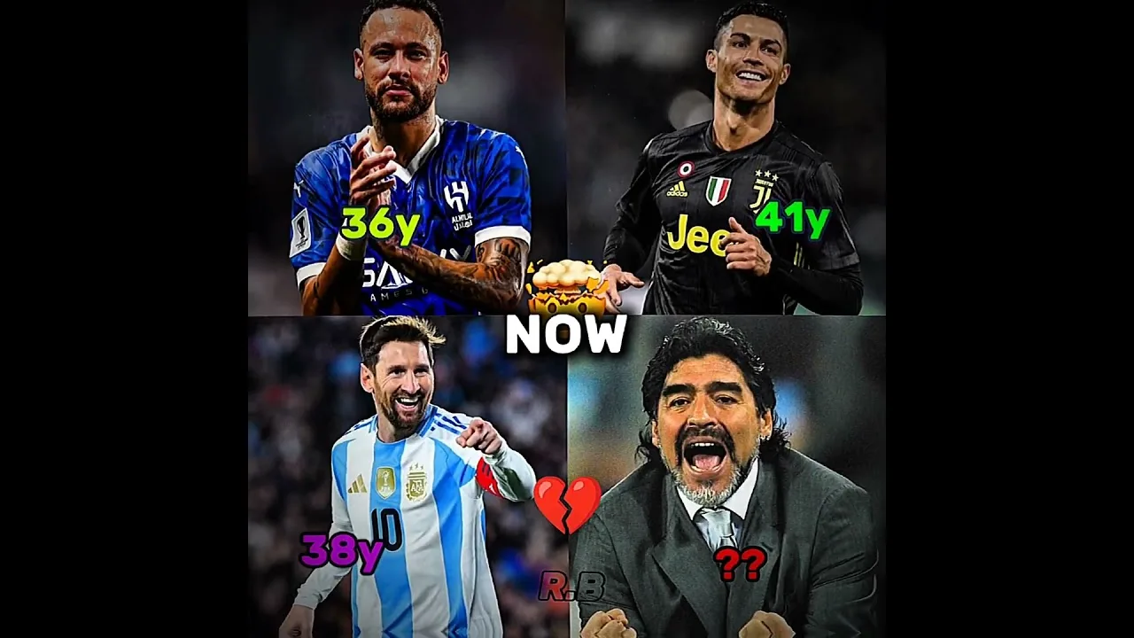 Cristiano Ronaldo x Lionel Messi x Neymar x Diego Maradona x compétences☠🤣