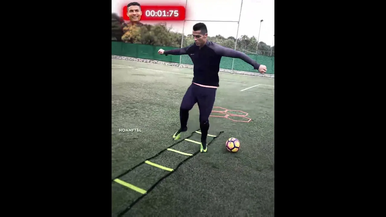 Le défi d’entraînement de Messi et Ronaldo 🤯
