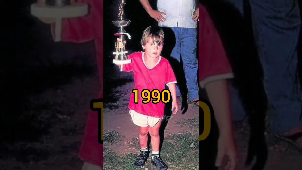 Lionel Messi Evolution over the years  #shorts #football