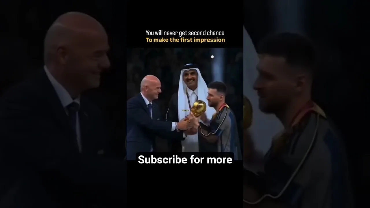 No Second Chance for First Impression feat @leomessi Messi Leonal messi première impression citation