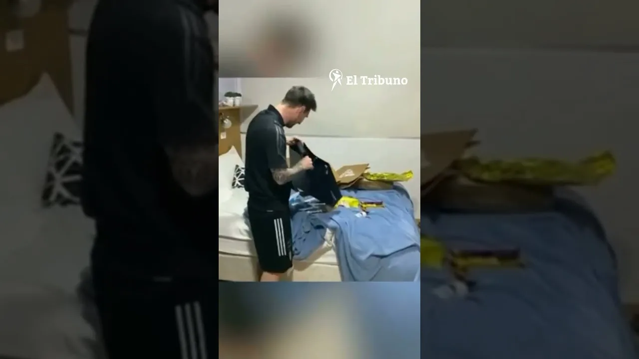 A Leo Messi lo despertaron con agua bendita y curiosos