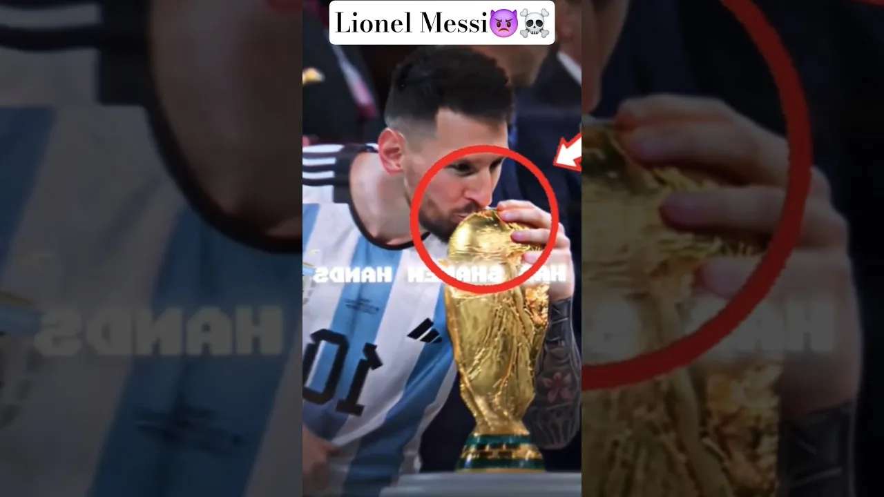 Footballeur Roi de Lionel Messi👿☠️ #shorts