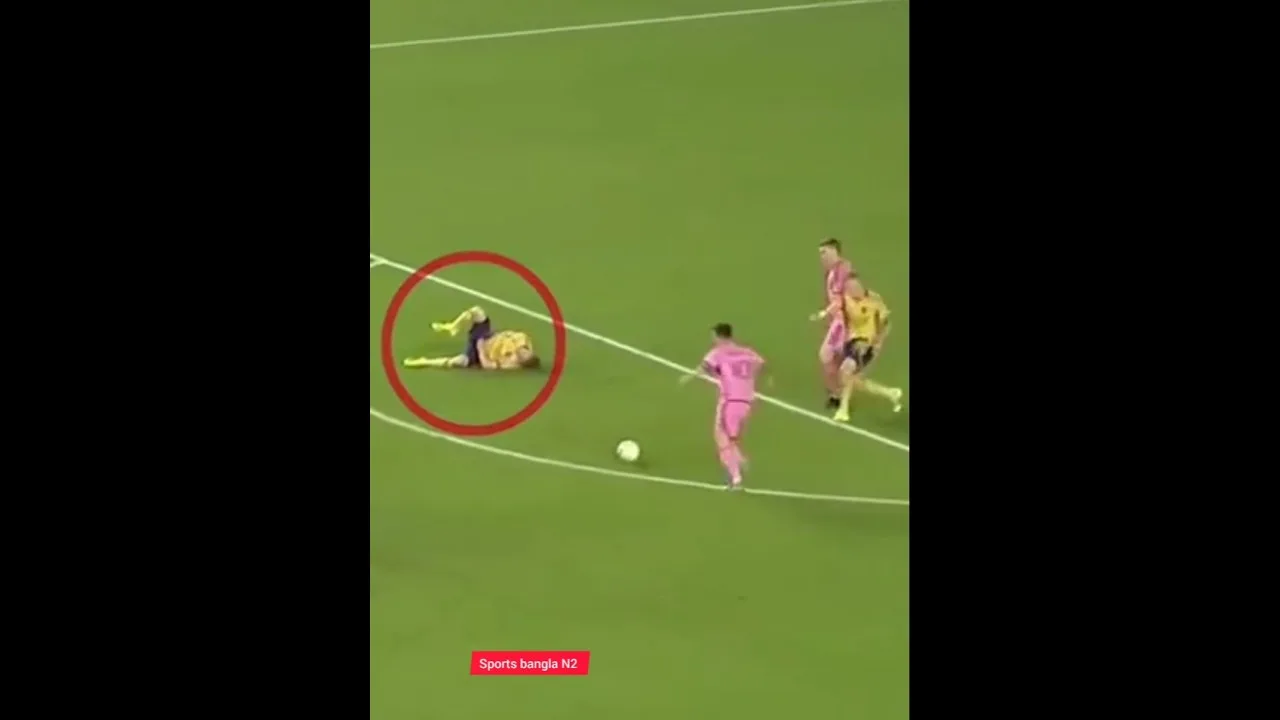 Quand Messi est un génie ☺️ #messi #shortsfeed #shortfootball #shorts #leomessi