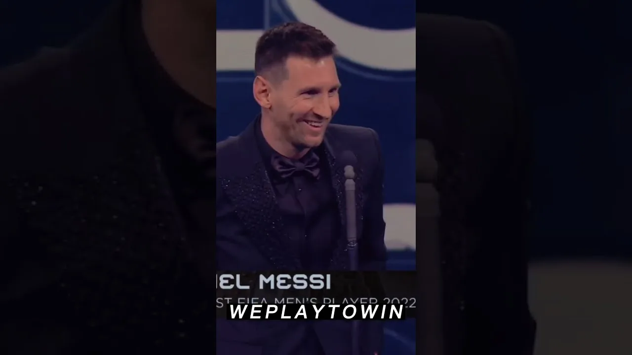Messi Wins The Best Player In The World Award | FIFA AWARD |