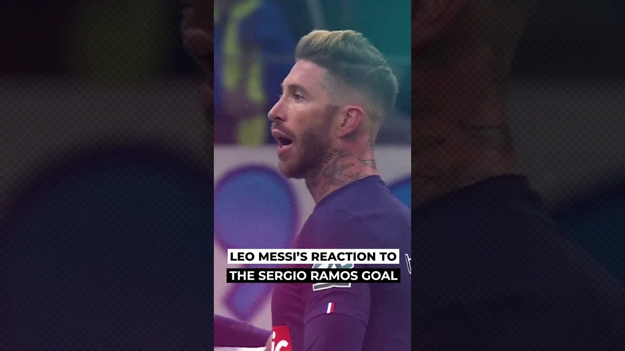 Fans Shocked at Lionel Messi’s reaction to Sergio Ramos’