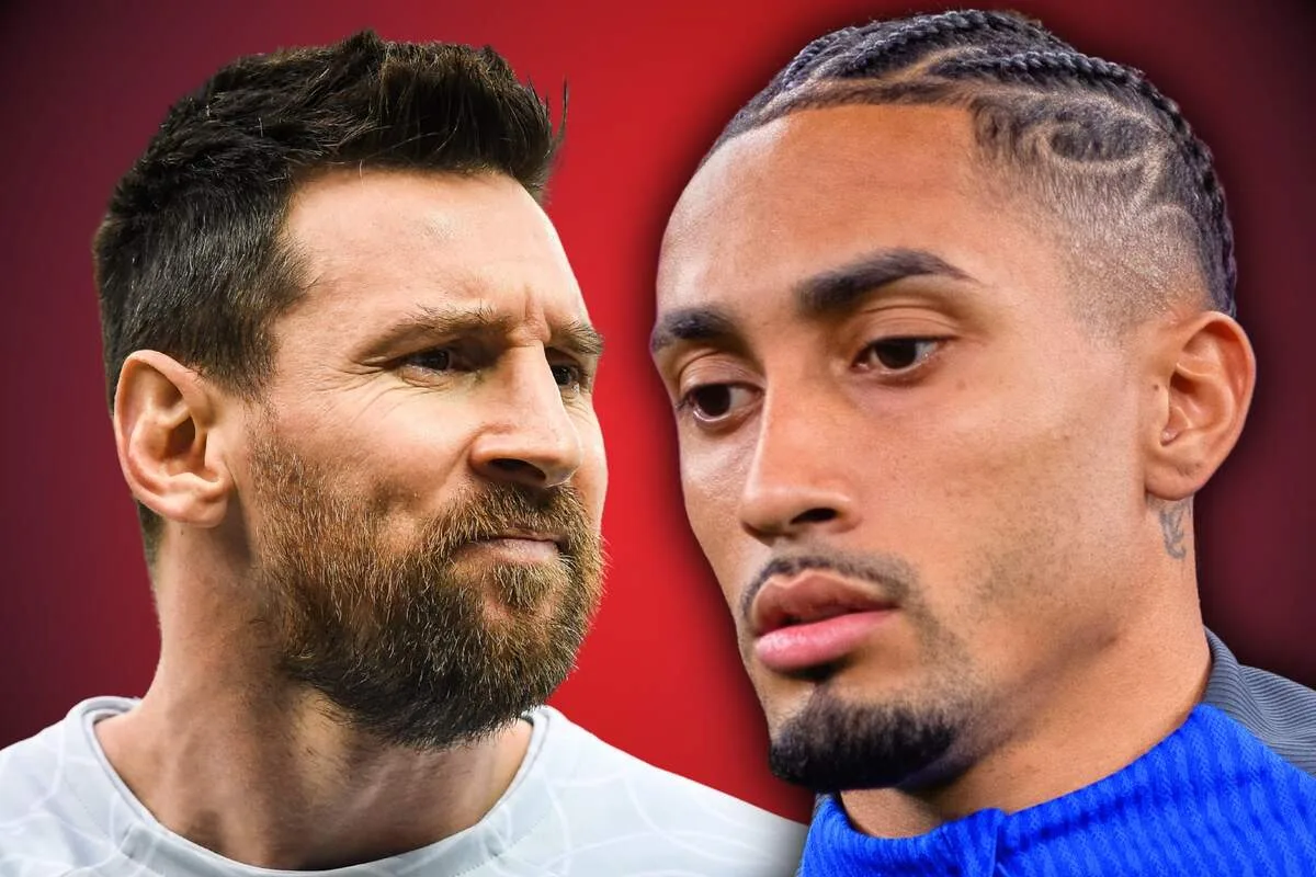 MAUTE PROCHUME À BARça, Raphinha Attaque et Leo Messi répond: «Ils parlent toujours»
