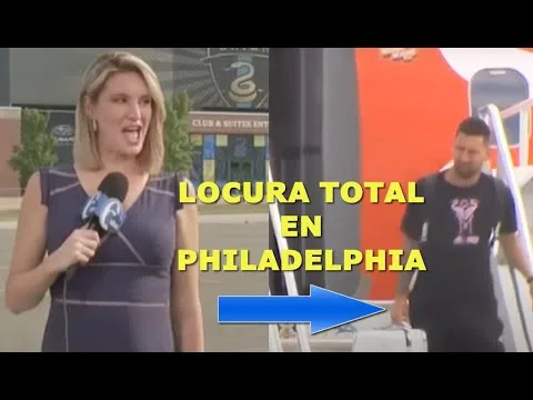 PERIODISTA DE PHILADELPHIA NO PUEDE CREER LO QUE SUCEDE CON