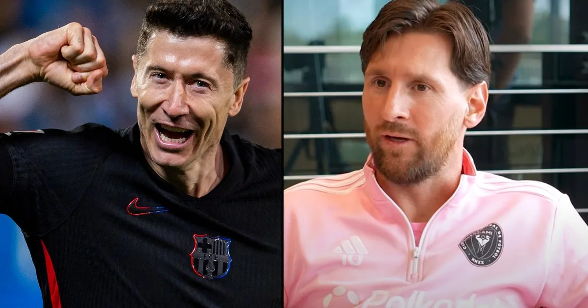 Leo Messi a donné une interview. Soudain, il a mentionné Robert Lewandowski