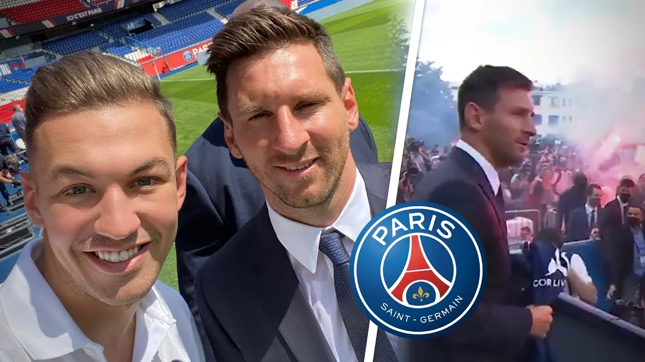MA JOURNÉE AVEC LEO MESSI AU PARC ! (LES COULISSES)