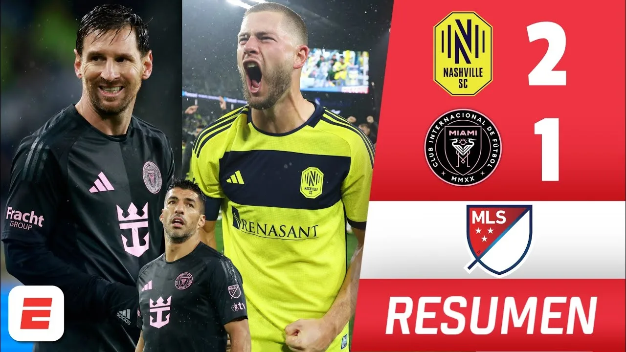 MESSI BRILLE AVEC UN GRAND BUT, mais NASHVILLE SURPREND L’INTER MIAMI et il y aura un MATCH DÉCISIF | MLS
