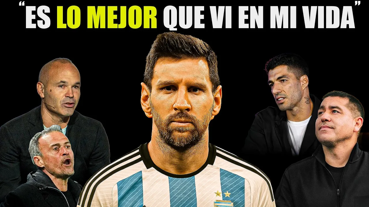 Tous sont d’accord: « Messi est surtout »