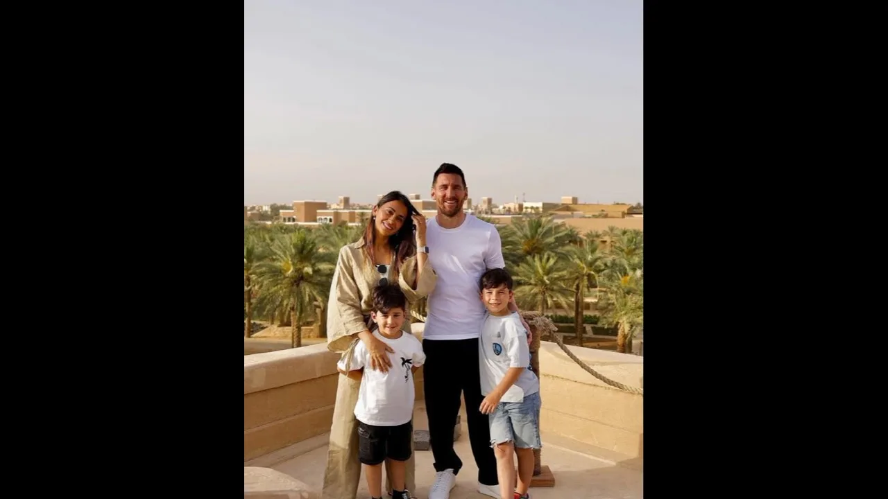 Leo Messi et Antonella Roccuzzo en famille | S0135 #LeoMessi #Trend