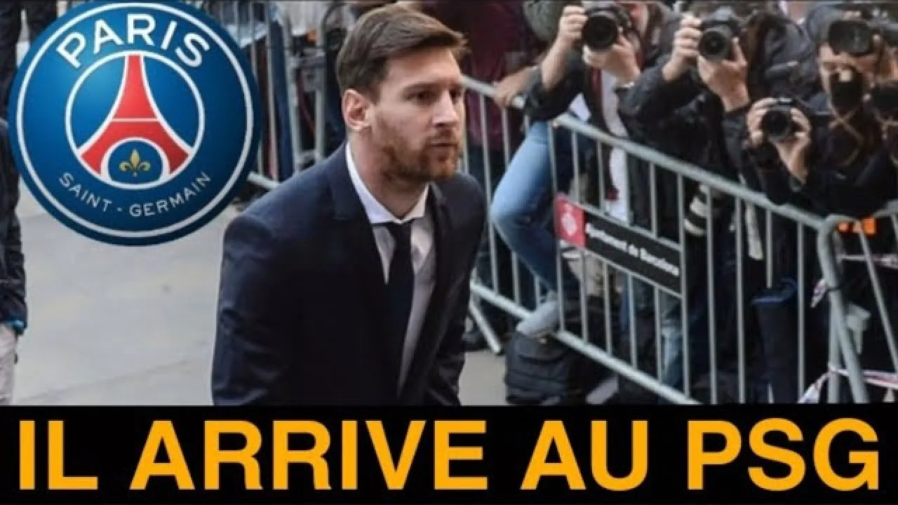 🚨LIONEL MESSI VIENT D'ARRIVER AU PSG