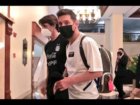 ¡Messi ya está en Caracas y la Selección está completa!