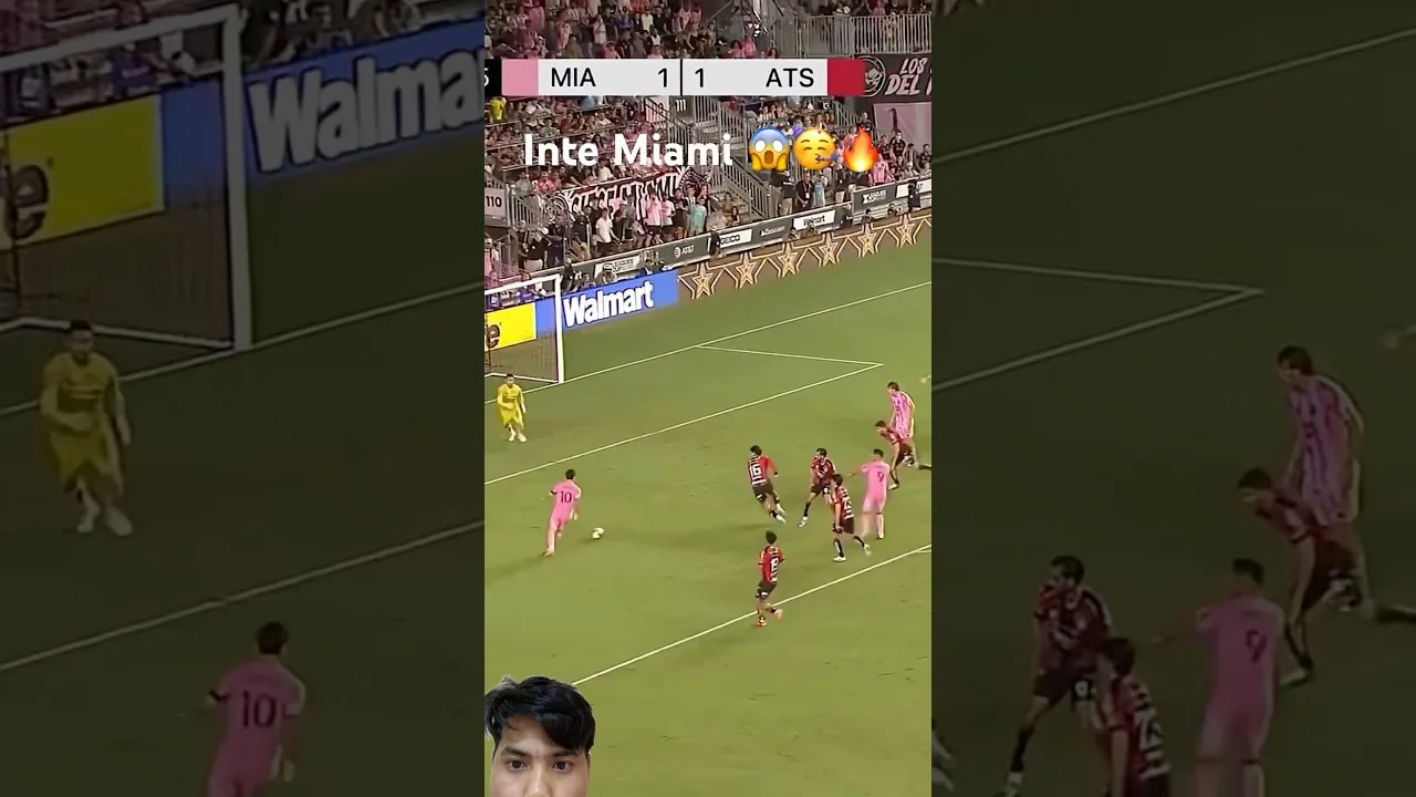Leomessi a 2 passes décisives 😱🔥 #Intermiami # Leomessi # Goat LeaguesCup #Messi #shorts #shortfeed #Viral